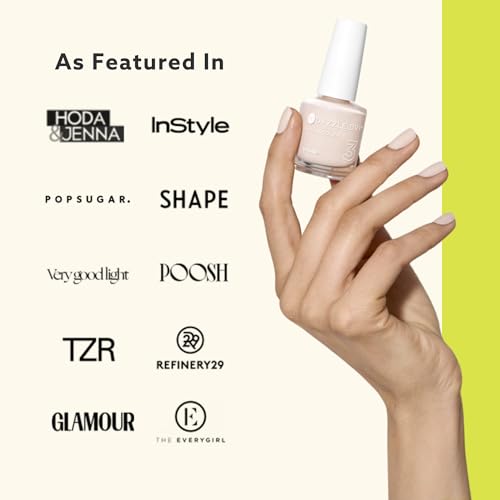 Dazzle Dry Nail Lacquer (Step 3) - Alluring Charm - A warm pale pink with a creamy finish. Full coverage cream. (0.5 fl oz)