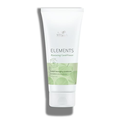 Wella Professionals Elements Gentle Renewing Conditioner| Gentle, Silicone-Free | Instant Detangling Conditioner| For All Hair Types