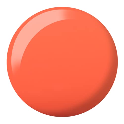 DND Gel Polish Set, Orange Collection, UV/LED GelPolish and Air Dry Nail Lacquer, Matching Chip-Free Polish Duo, 0.5 Fl Oz Each