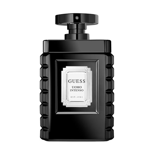 GUESS Uomo Intenso Eau de Parfum Cologne Spray for Men, 3.4 Fl. Oz.