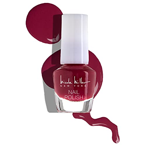 Nicole Miller Mini Nail Polish Set – Glossy, Vibrant Colors for Fingernails & Toenails, Trendy Collection