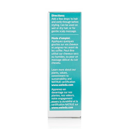 Weleda Rosemary Conditioning Hair Oil, 1.7 Fl Oz (Pack of 1)