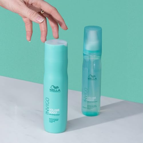 Wella Professionals Invigo Volume Boost Shampoo For Added With Bodyfying Spring Blend