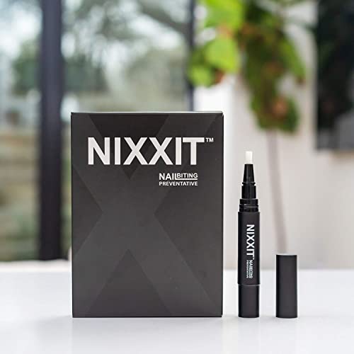 Nail Biting Treatment for Children and Adults - Stop Nail Biting Pen and Thumb Sucking for Adults & Kids - Non Glossy Bitter Taste - Safe & Effective Solution - USA Made