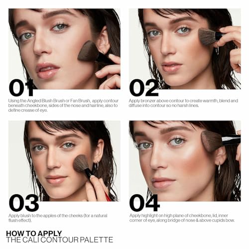 Smashbox The Cali Contour Palette | Versatile Blendable Highlighter + Bronzer Kit