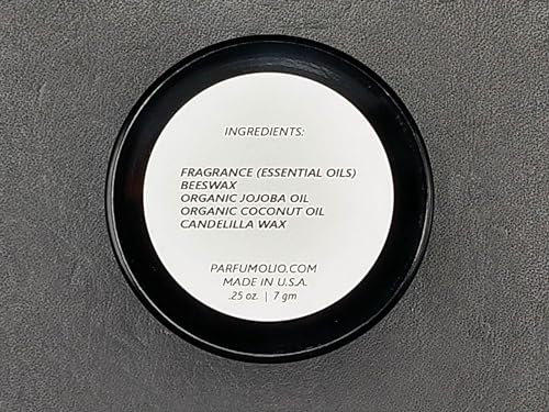 Solid Perfume #100 Inspired by Egyptian Musk Unisex Portable Non-Spill Fragrance Concentrated Long Lasting 7gm / 0.25 oz