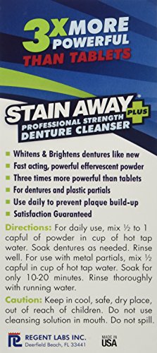 Stain-Away Plus Dental Cleanser, 8.1-Ounce (Pack of 3)