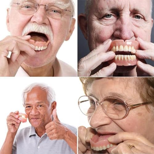 Fake Tooth DIY Kit for Making Temporary Partial or Full Dentures,Tooth Fixing Kit for Improving Condident Smile