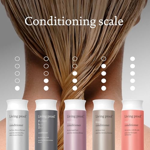 Living Proof Curl Conditioner, Hydrating Conditioner for Women with Wavy, Curly, and Coily Hair, Strengthens and Defines Curls