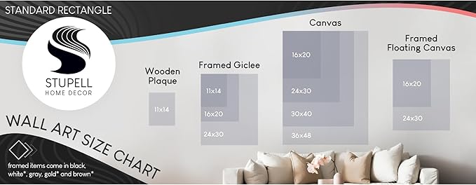 Stupell Industries Abstract Mindfulness Exercise Framed Giclee Wall Art Design by Tim Parker, Black Framed, 30 x 24