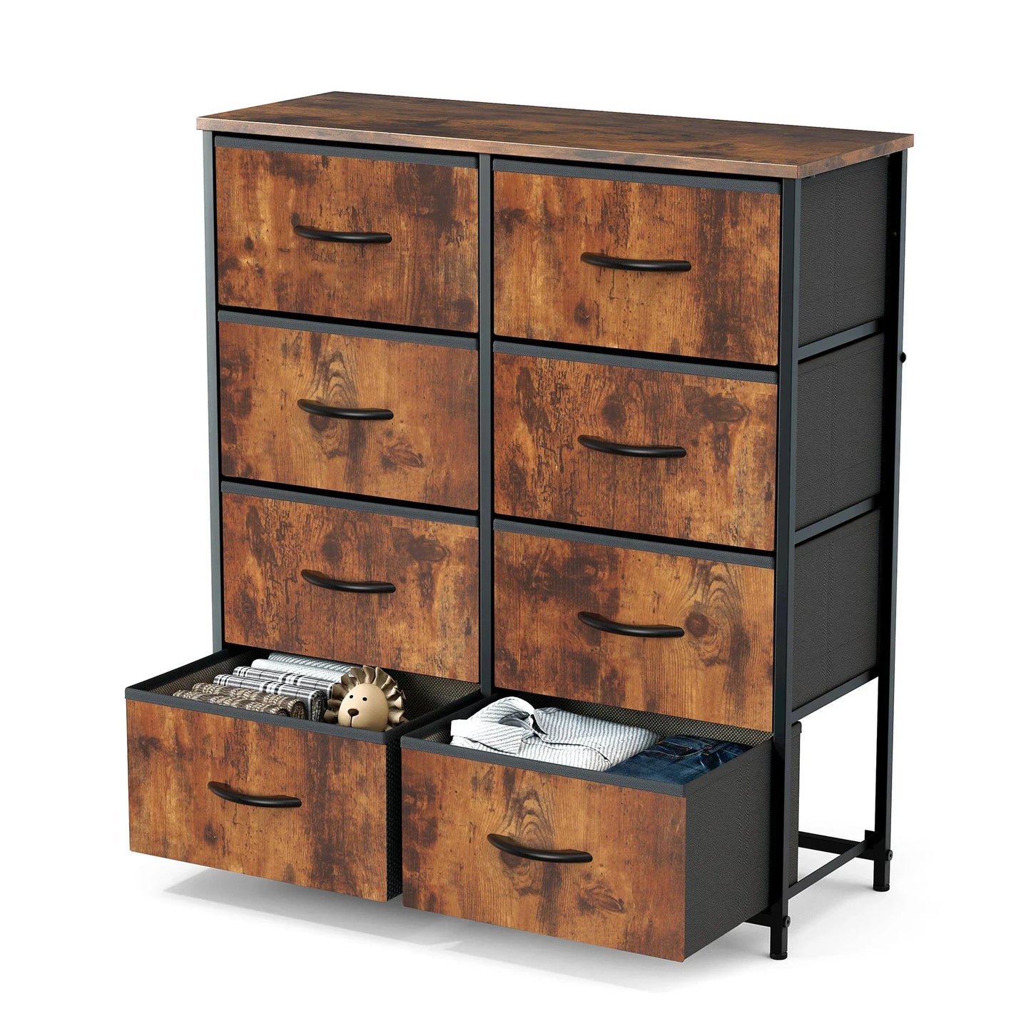 Children's Dresser with 8 Drawers