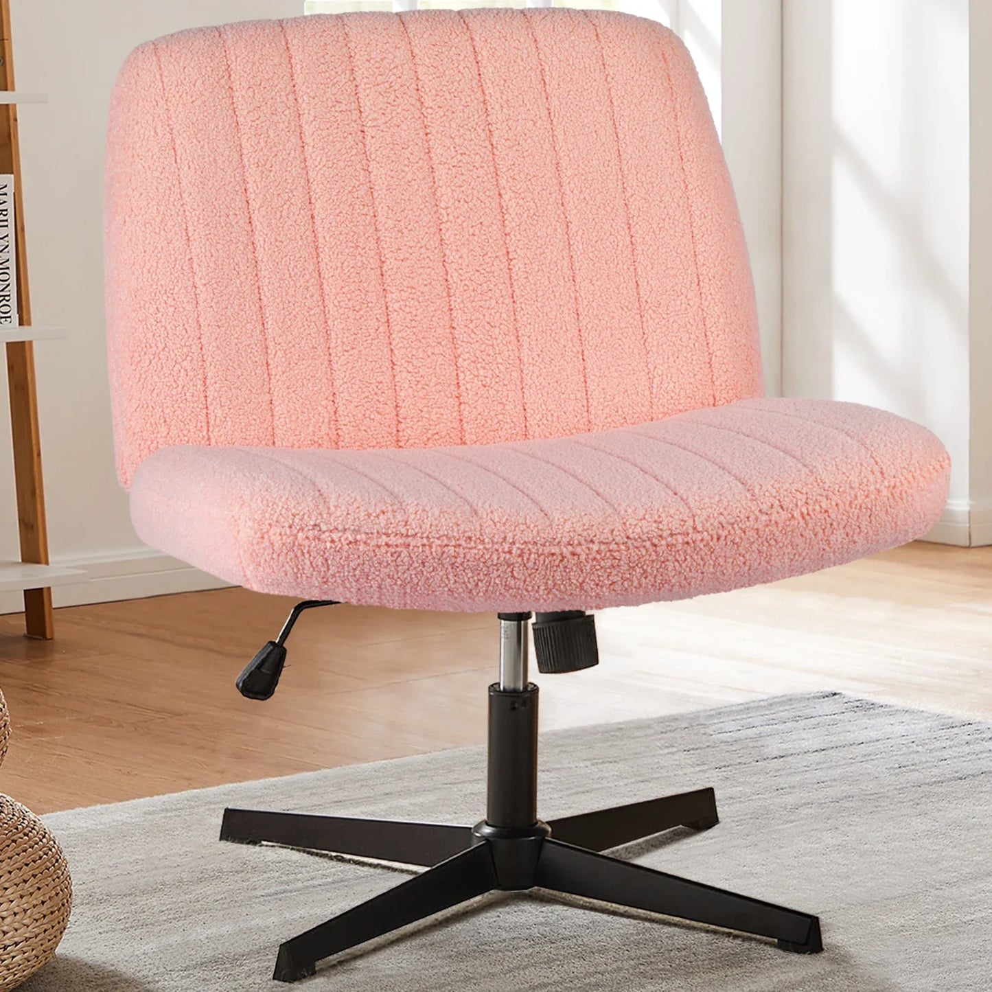 JHK Cross-Legged Swivel Office Chair