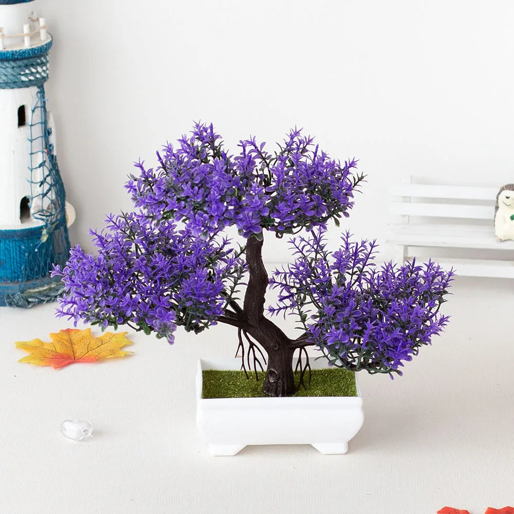 Artificial Potted Bonsai Tree Decor