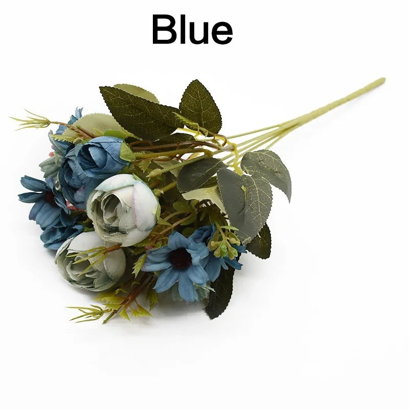 13-Head European Style Peony Bouquet