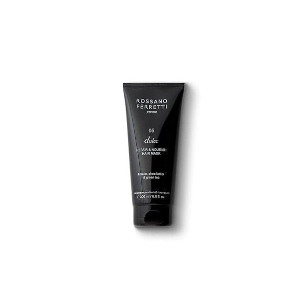 Dolce Nourishing Mask, Hydrates Dry, Damaged Hair with Hyaluronic Acid | Silky, Soft, Shiny Paraben Free, Luxury, Vegan 6.8 Fl Oz