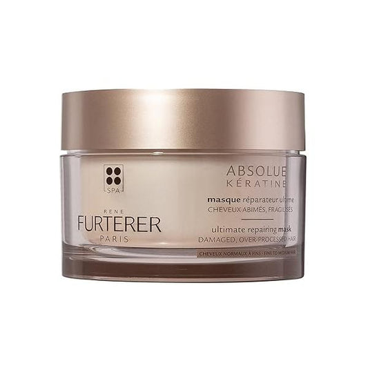 Rene Furterer ABSOLUE KERATINE Ultimate Regenerating Mask - For Damaged, Over-Processed Fine to Medium Hair Repair & Restore