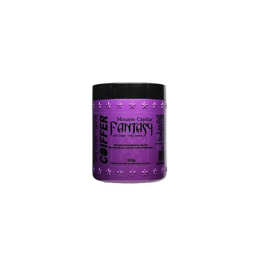 Fantasy Mousse Violet Toning Mask for Neutralizing Brassy Tones with Refreshing Blonde Hair Results 16.9 oz