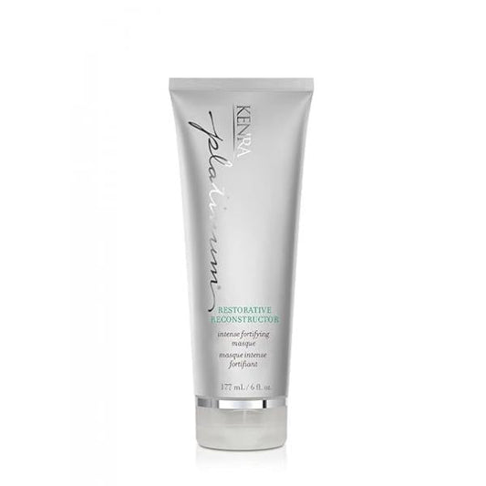 Kenra Platinum Restorative Reconstructor | Ultra Fortifying Treatment Restores Broken Hair Bonds From Within Provides Intense Fortification, Elasticity, & Suppleness All Types 6 fl. oz